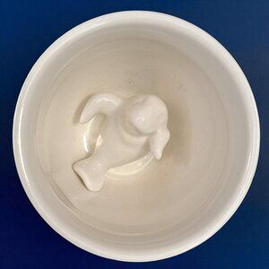 Manatee Creature Cups Coffee Cup Mug Light Blue White Interior 3D Inside Bottom
